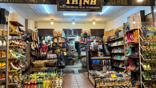 Thịnh leather shop Hoi An