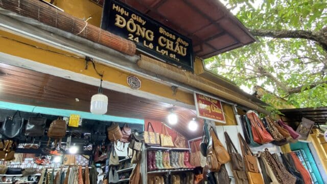 Dong Chau leather shop