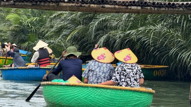 Coconut Basket Boat