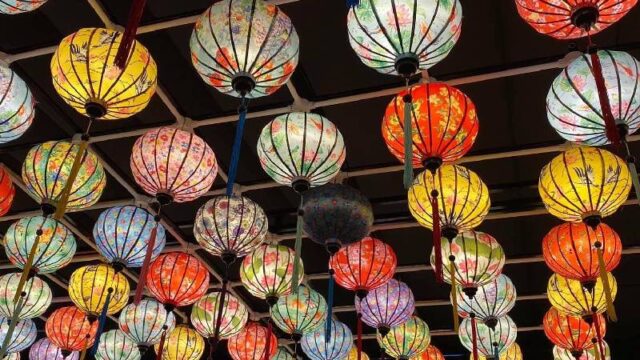 Xưởng sản xuất lồng đèn Hội An_ lồng đèn Thanh Trúc