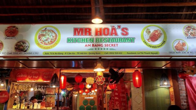 Mr Hoà's Kitchen restaurant