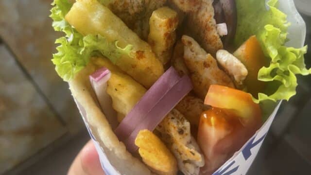 Greek Souvlaki An Bang Beach