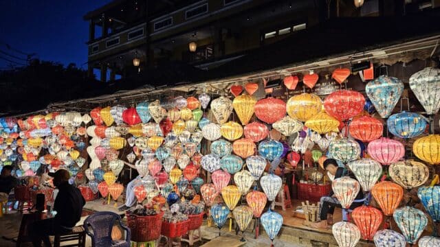 Street food market