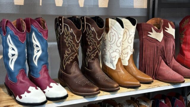 Fashion leather shop