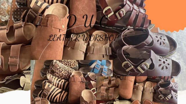 DUC leather workshop
