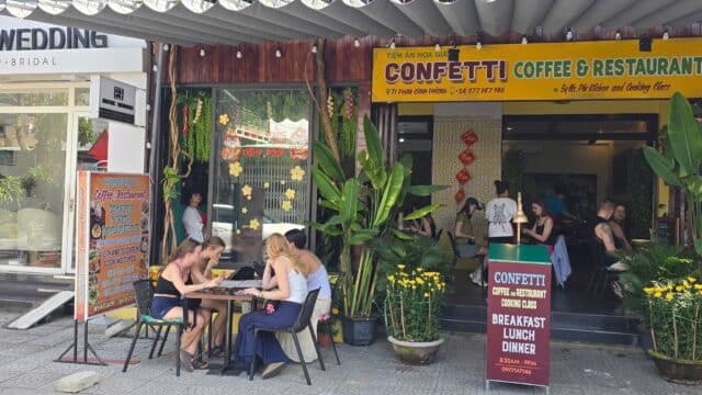 Confetti Coffee and Brunch/Vegan/Vegetable options