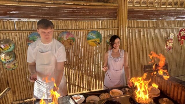 Spring Onion Cooking Class and Restaurant