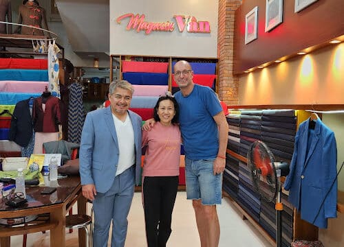 Shop vải Vân
