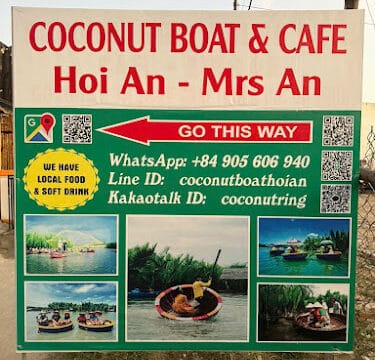 Coconut Boat & Cafe Hoi An - Mrs An