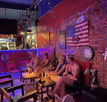 Route 66 reggae bar
