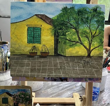 PHAP Studio: Gallery - Art classes - Painting workshop Hoi An