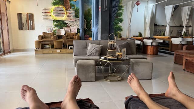 Bliss spa Hoi An massage & shampoo