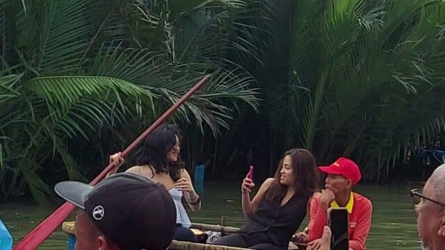 Bicoconut Basket Boat