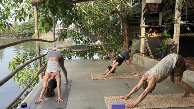 Yoga on the Deck