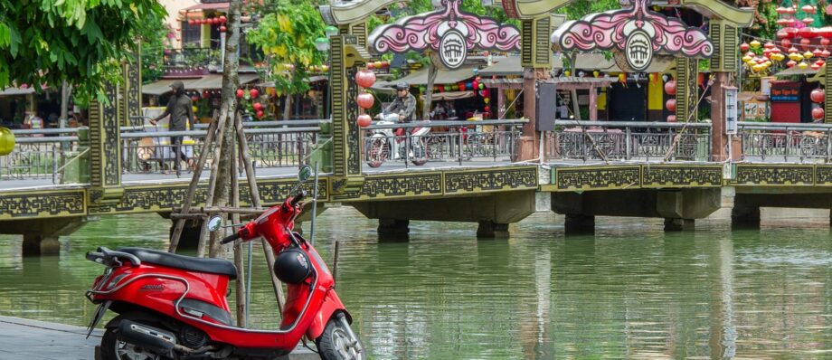 The Japanese Covered Bridge in Hoi An Ancient Town