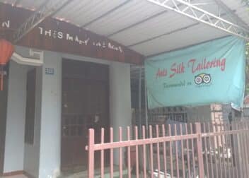 A silk tailor shop in Hoi An Old Town