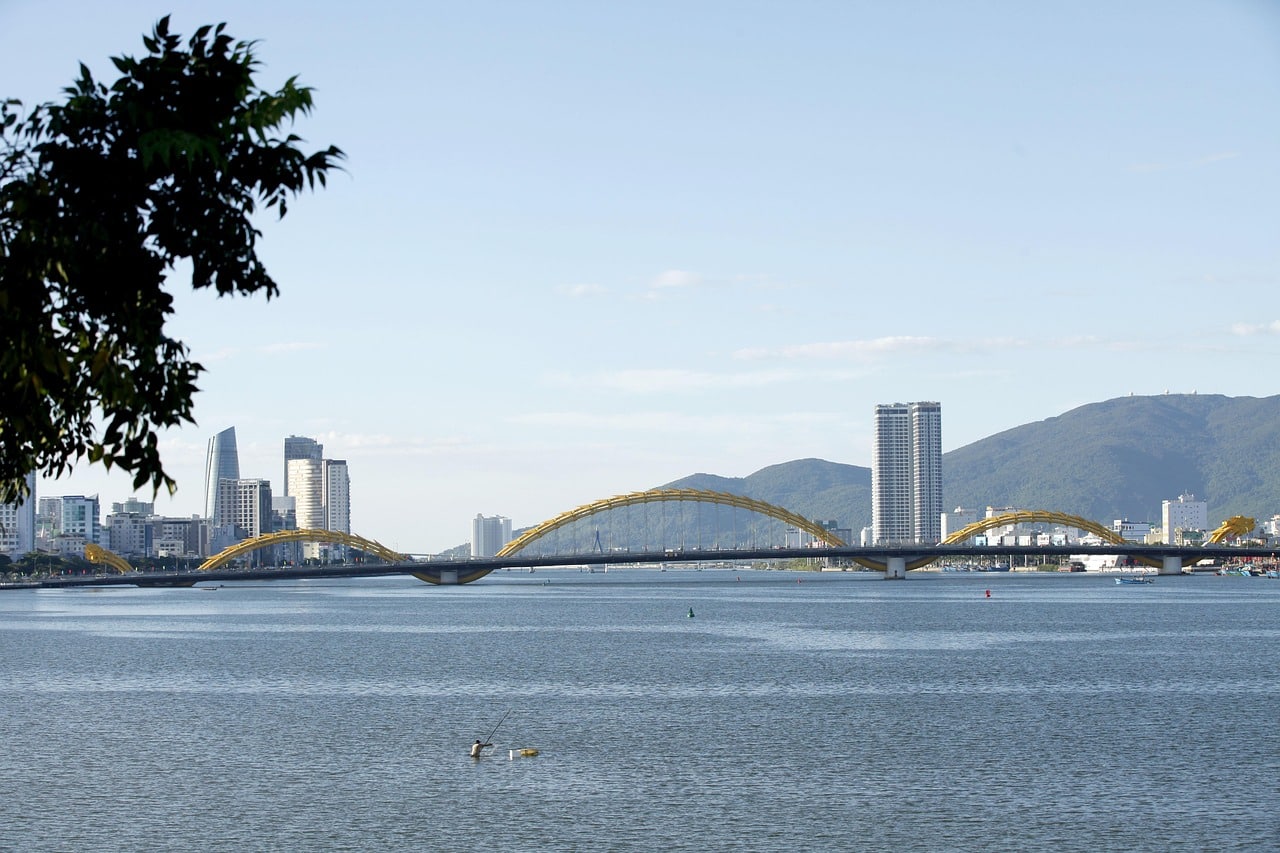 Da Nang city on the Han river
