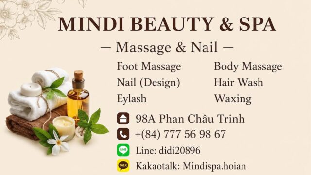 Mindi Spa - Massage & Spa in An Hoi Island, Hoi An