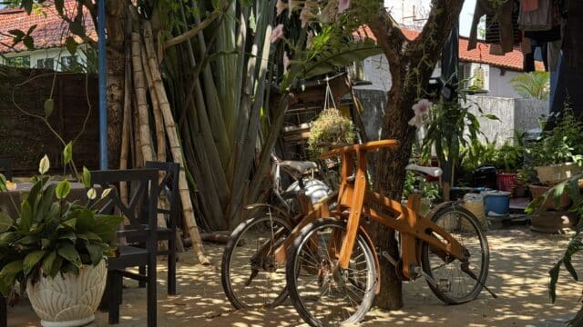 Bikes at Hidden River Cafe