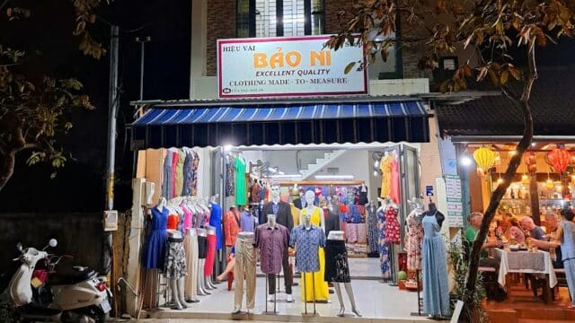 Bao Ni Cloth Shop - Tailors in Cua Dai, Hoi An