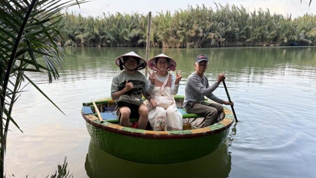 Cà Phê Đôi Bờ - Boat Tours in Cam Thanh, Hoi An
