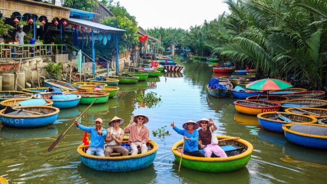 Dũng Thúy Basket Boats - Boat Tours in Cam Thanh, Hoi An