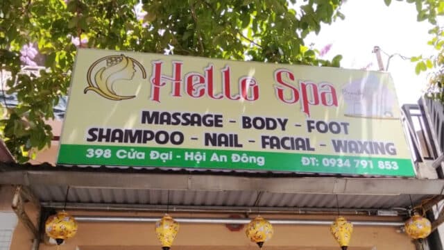 Hello Spa - Massage & Spa in Cẩm Châu, Hoi An