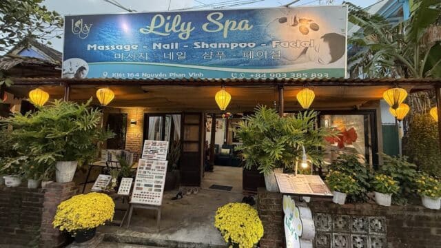 Lily’s Spa - Massage & Spa in An Bang Beach, Hoi An