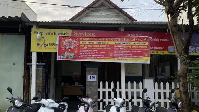 Stephen Electric Scooter Rentals - Motorbike Rental in An Bang Beach, Hoi An
