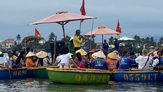 Thu Hoi Water Coconut Drink and Basket Boat - Boat Tours in Cam Thanh, Hoi An
